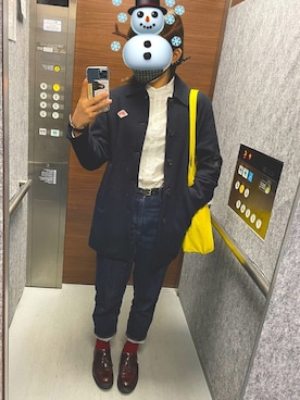 「MP STORE（エムピーストア）のアイテム」を使った、ババアさん（レディース・163cm）の冬コーディネート