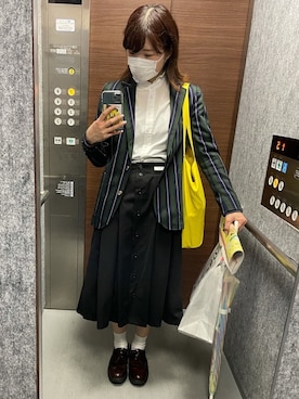 ババアさん（レディース・163cm）の春コーディネート