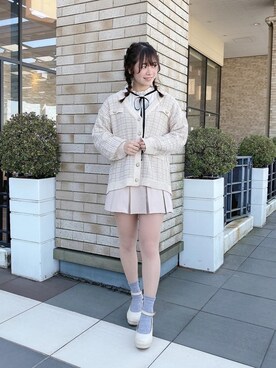 マジェスティックレゴン越谷レイクタウン店スタッフさん（レディース・154cm）の冬コーディネート