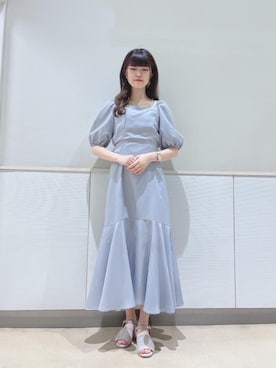 マジェスティックレゴン越谷レイクタウン店スタッフさん（レディース・160cm）の夏コーディネート