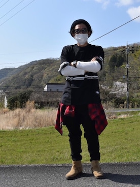 ゆうきしさん（メンズ・165cm）の春コーディネート