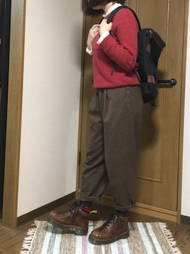 おふくちゃんさん(レディース・157cm)の冬コーディネート