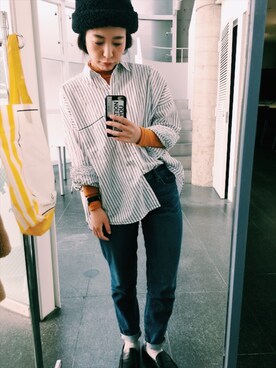 ayanoさん（レディース・153cm）の冬コーディネート