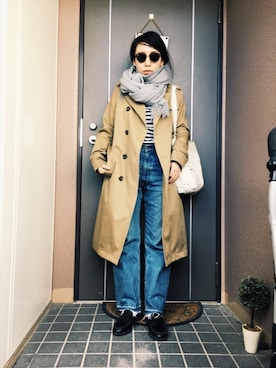 ayanoさん（レディース・153cm）の冬コーディネート