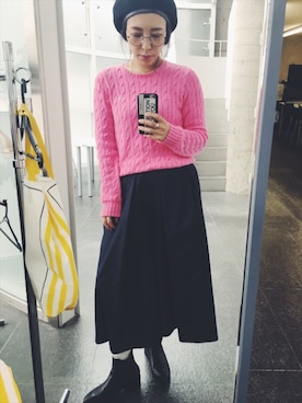 ayanoさん（レディース・153cm）の冬コーディネート