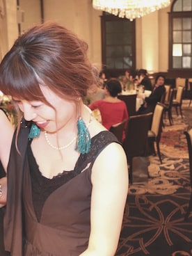 「ROSE BUD（ローズバッド）のアイテム（キャミソール）」を使った、ayanoさん（レディース・153cm）の夏コーディネート