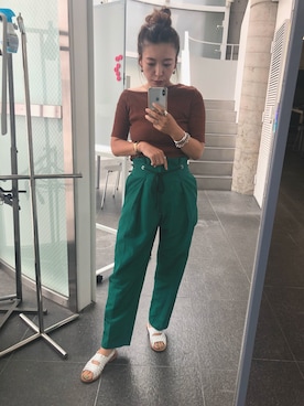 ayanoさん（レディース・153cm）の夏コーディネート