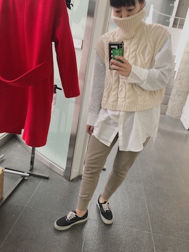 ayanoさん(レディース・153cm)の冬コーディネート