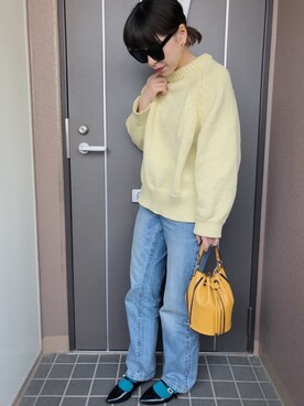 「平成最後のWEARISTAセンバツ」｜「アイテム（バレエシューズ）」を使った、ayanoさん（レディース・153cm）の春コーディネート