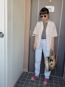 「リーバイスヴィンテージ」｜ayanoさん（レディース・153cm）の夏コーディネート