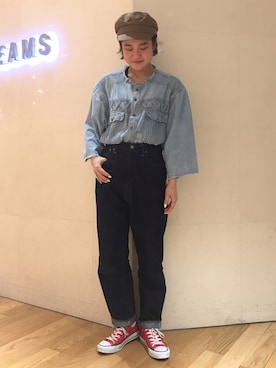 「orslow」｜yamashita  aiさん（レディース・157cm）の冬コーディネート