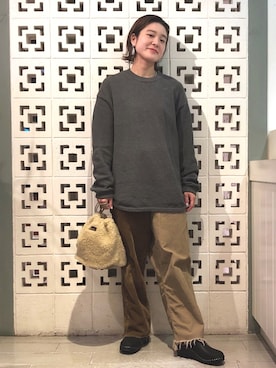 「サボ」｜yamashita  aiさん（レディース・158cm）の冬コーディネート