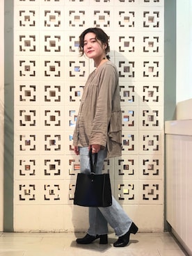 「Levi's」｜yamashita  aiさん（レディース・158cm）の冬コーディネート
