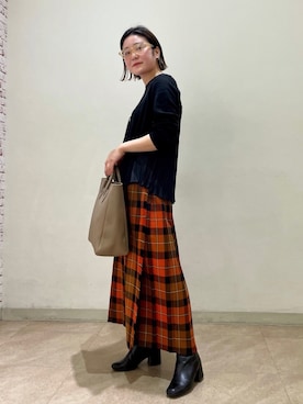 「オトナカジュアル」｜yamashita  aiさん（レディース・158cm）の冬コーディネート