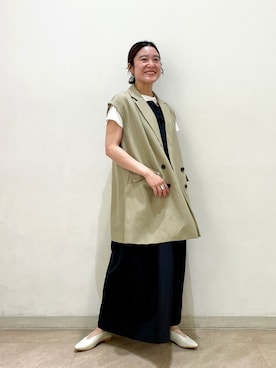 「RBS」｜「アイテム（ワンピース/ドレス）」を使った、yamashita  aiさん（レディース・158cm）の春コーディネート