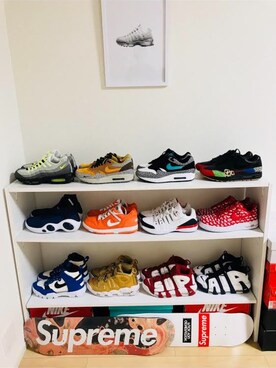 「Supreme （シュプリーム）のアイテム（その他）」を使った、kzさん（メンズ・174cm）の秋コーディネート