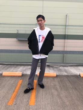 Yusuke Nagasawaさん（メンズ・176cm）の秋コーディネート