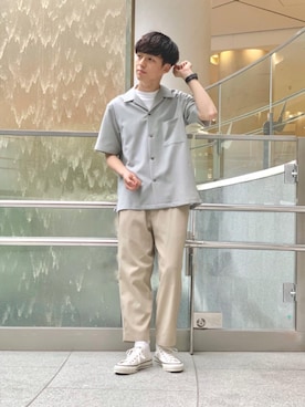 Kaede Osadaさん(メンズ・173cm)の春コーディネート