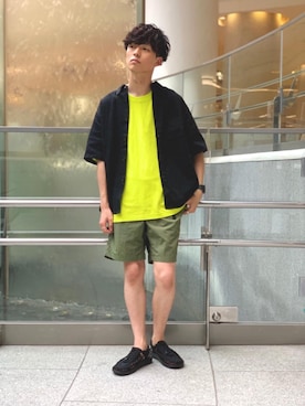 Kaede Osadaさん（メンズ・173cm）の夏コーディネート