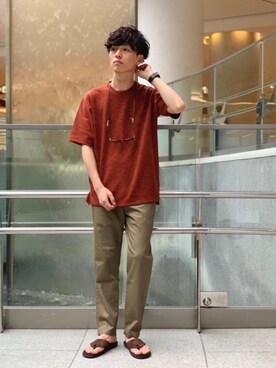 Kaede Osadaさん（メンズ・173cm）の夏コーディネート