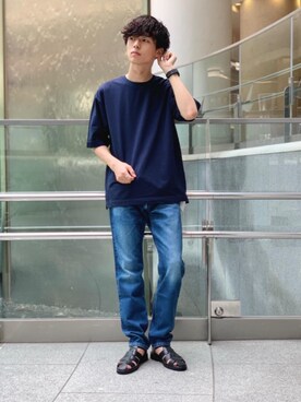 Kaede Osadaさん（メンズ・173cm）の夏コーディネート