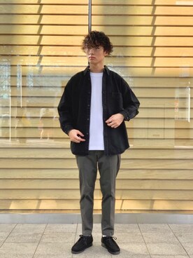 Kaede Osadaさん（メンズ・173cm）の秋コーディネート