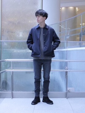 Kaede Osadaさん（メンズ・173cm）の秋コーディネート