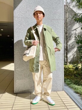 Kaede Osadaさん（メンズ・173cm）の冬コーディネート