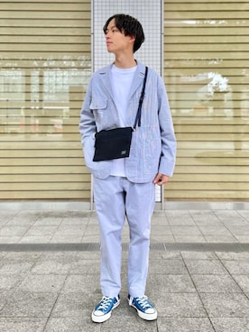 Kaede Osadaさん（メンズ・173cm）の春コーディネート