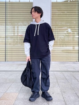 Kaede Osadaさん（メンズ・173cm）の春コーディネート