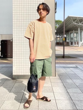 Kaede Osadaさん（メンズ・173cm）の春コーディネート