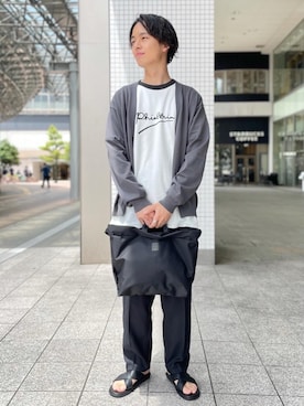 Kaede Osadaさん（メンズ・173cm）の春コーディネート