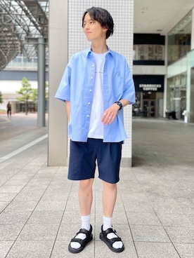 Kaede Osadaさん（メンズ・173cm）の春コーディネート