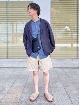 Kaede Osadaさん（メンズ・173cm）の夏コーディネート