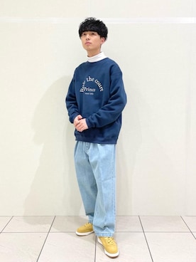 「PRINCE（プリンス）のアイテム」を使った、Kaede Osadaさん（メンズ・173cm）の冬コーディネート