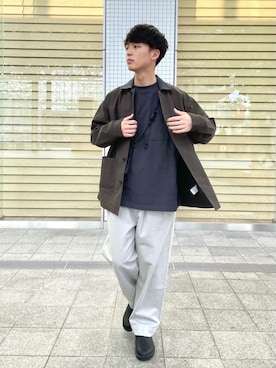 Kaede Osadaさん（メンズ・173cm）の冬コーディネート