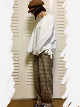 「RIP THE SWELL（リップザスウェル）のアイテム」を使った、きゃびぃさん（レディース・161cm）の秋コーディネート