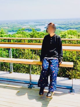 「nice claup」｜「アイテム（オールインワン・サロペット）」を使った、きゃびぃさん（レディース・161cm）の春コーディネート
