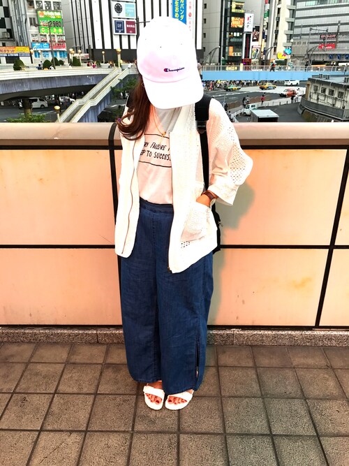 Meeee Championのキャップを使ったコーディネート Wear
