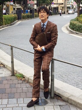 NISHIKUBOさん（メンズ・182cm）の夏コーディネート