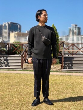喜納さん（メンズ・176cm）の秋コーディネート