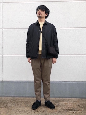 喜納さん（メンズ・176cm）の冬コーディネート