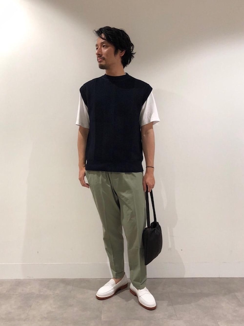 喜納 ユナイテッドアローズ 大丸神戸 メンズストア United Arrowsのニット セーターを使ったコーディネート Wear