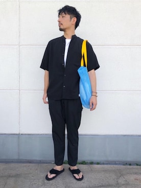 喜納さん（メンズ・176cm）の夏コーディネート