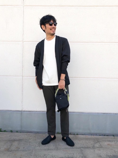 喜納 ユナイテッドアローズ 大丸神戸 メンズストア Kaneko Opticalのサングラスを使ったコーディネート Wear