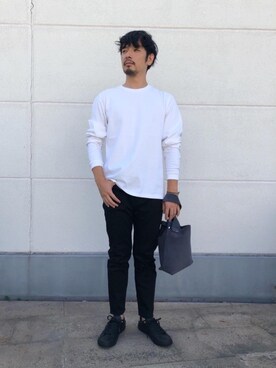 喜納さん（メンズ・176cm）の夏コーディネート