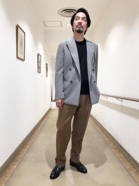 喜納さん（メンズ・176cm）の秋コーディネート