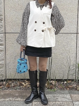 「Suryo（スリョ）のアイテム」を使った、kinoko2788さん（レディース・158cm）の春コーディネート