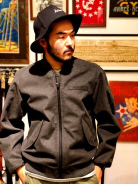 奥野翼さん（メンズ・180cm）の秋コーディネート