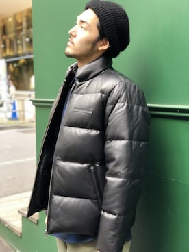 奥野翼さん（メンズ・180cm）の冬コーディネート